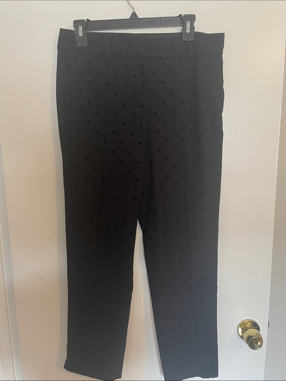 Talbots Black Dress Pants with Subtle Texture